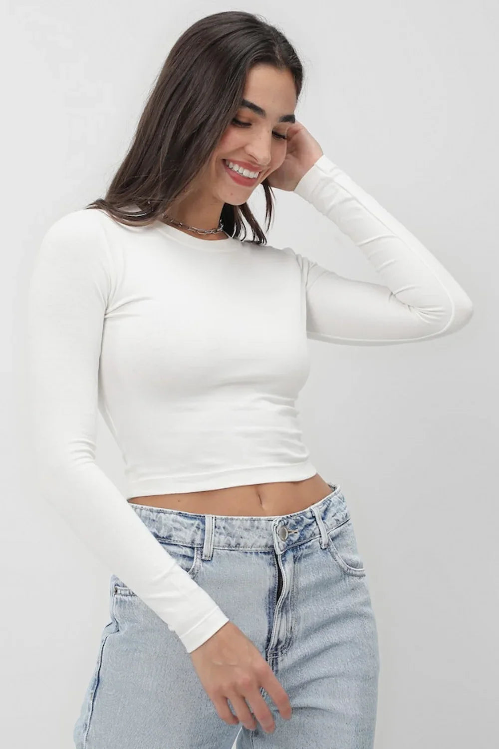 Blusa de Manga Larga para Mujer