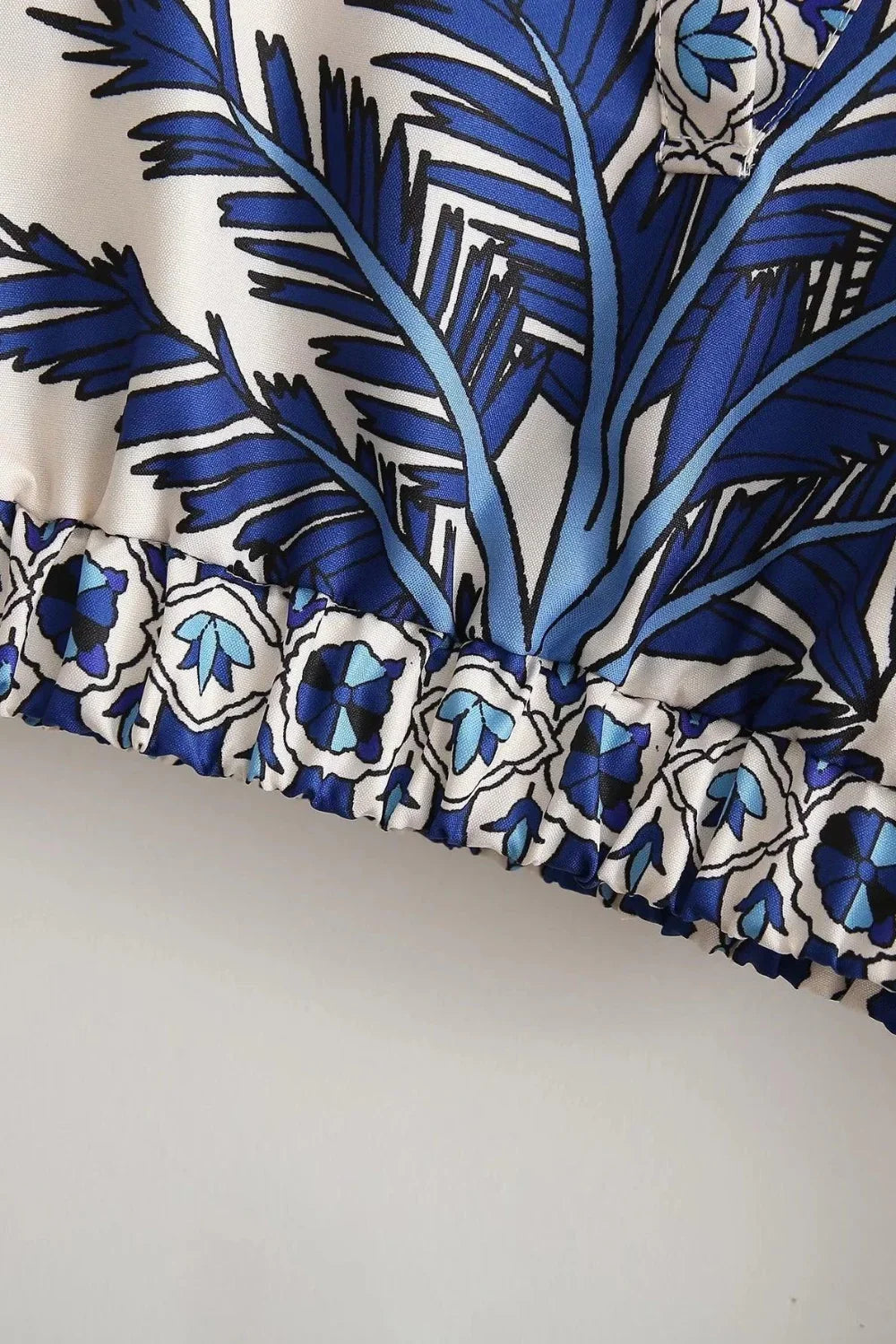Conjunto de pavo real para mujer