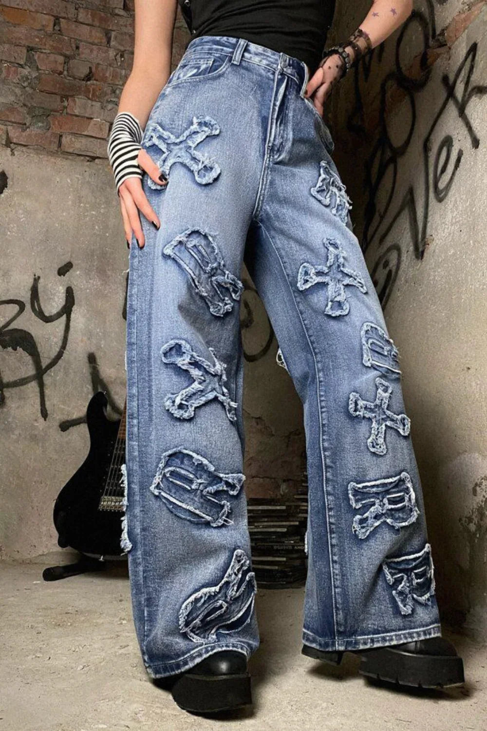 Vaqueros Old Rock para Mujer