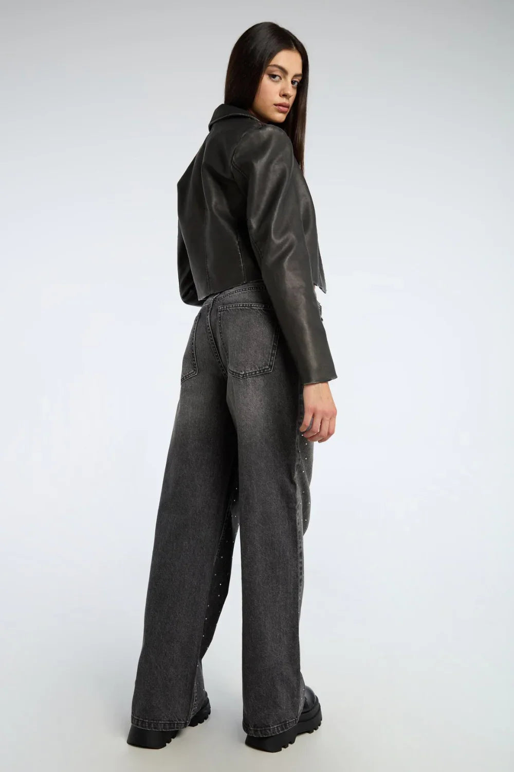 Pantalones de Purpurina para Mujer
