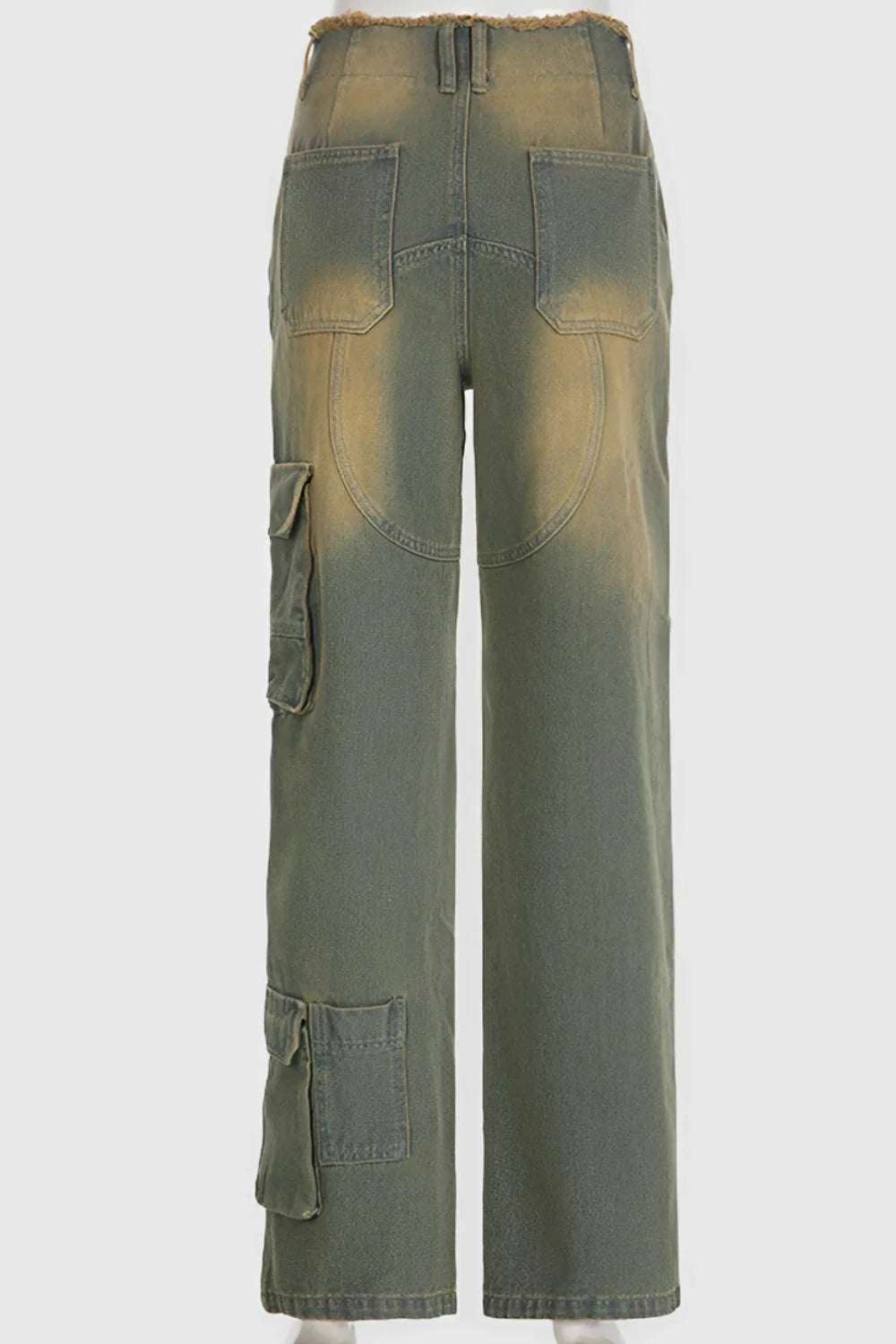 Vaqueros Retro Anchos de Mujer