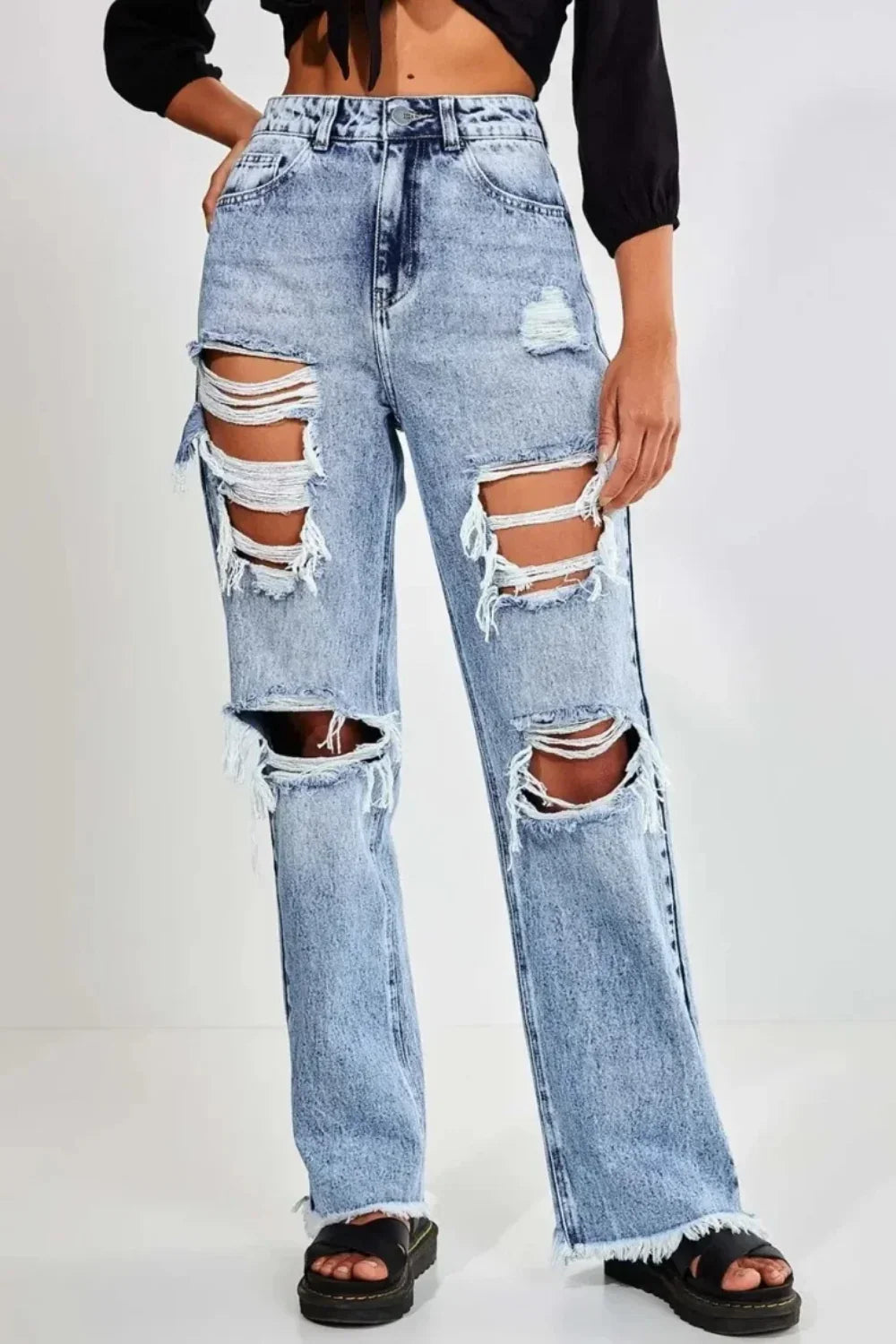 Jeans de Mujer Estilo Streetwear