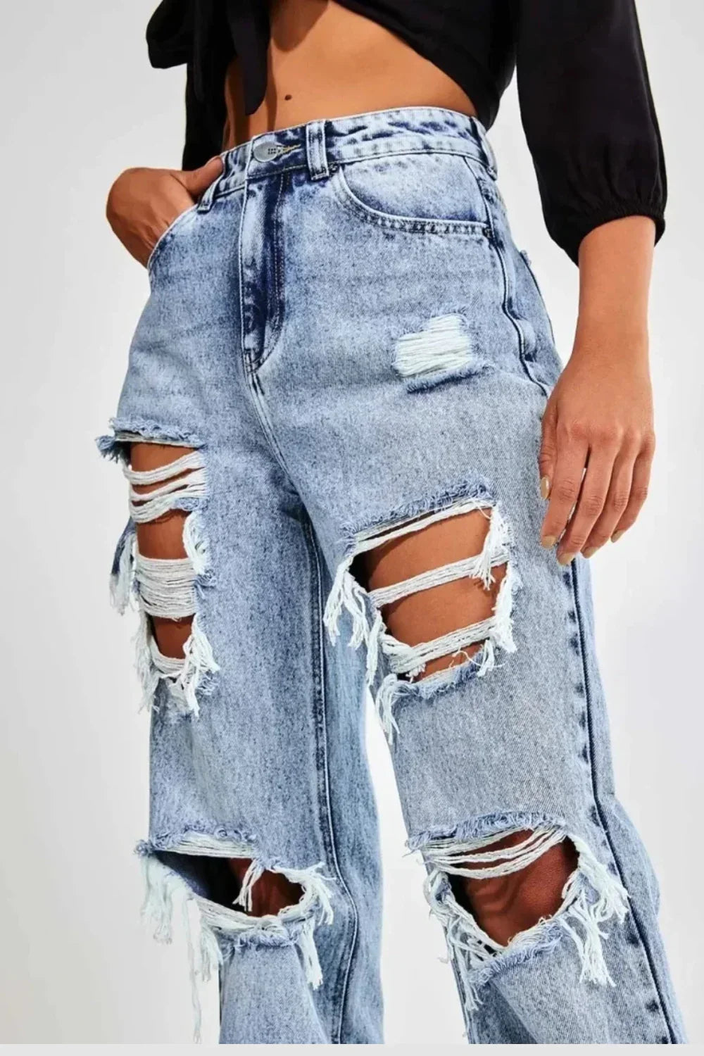 Jeans de Mujer Estilo Streetwear