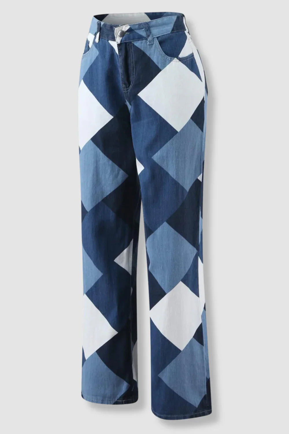 Jeans Geométricos para Mujer