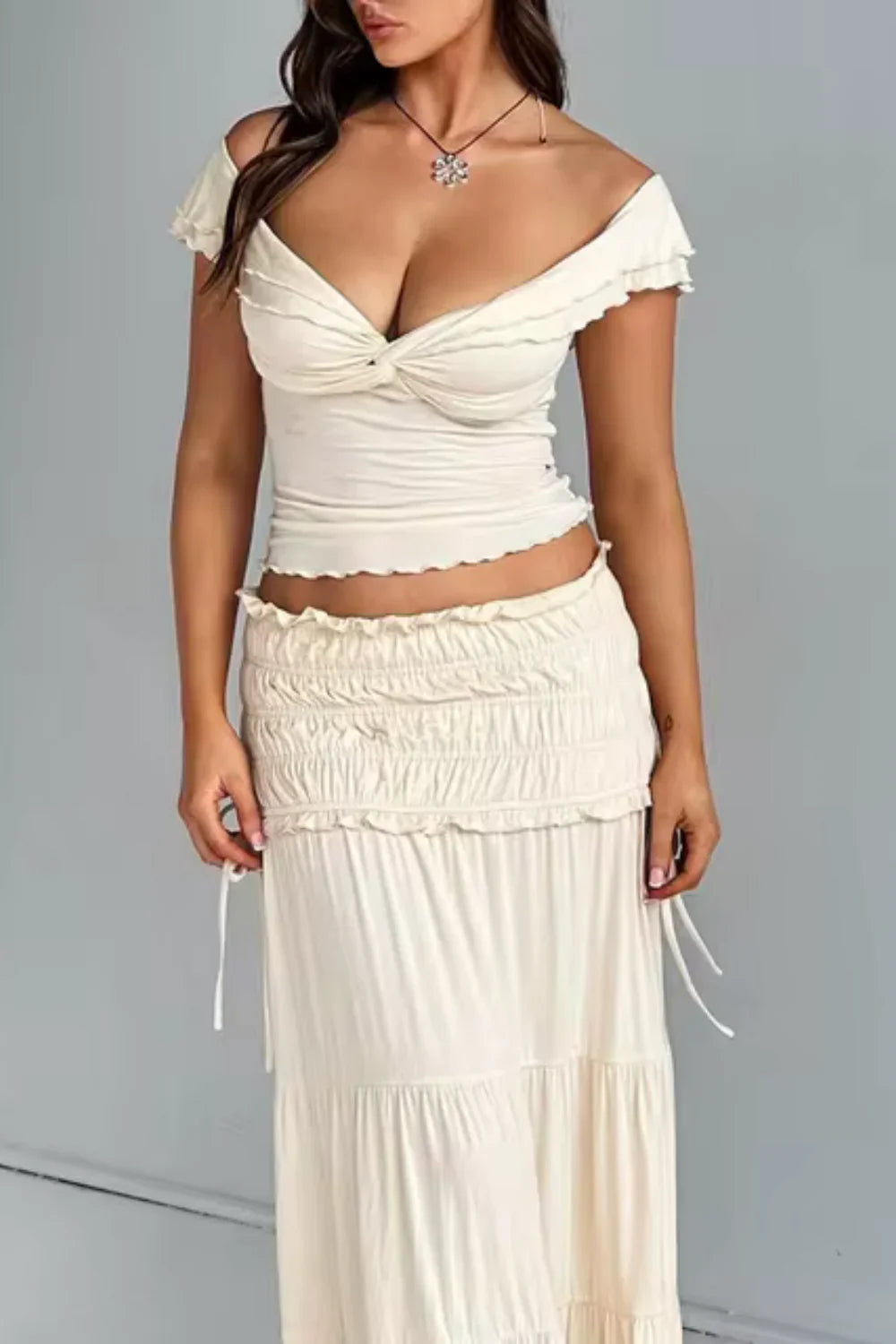 Falda Palazzo Larga para Mujer