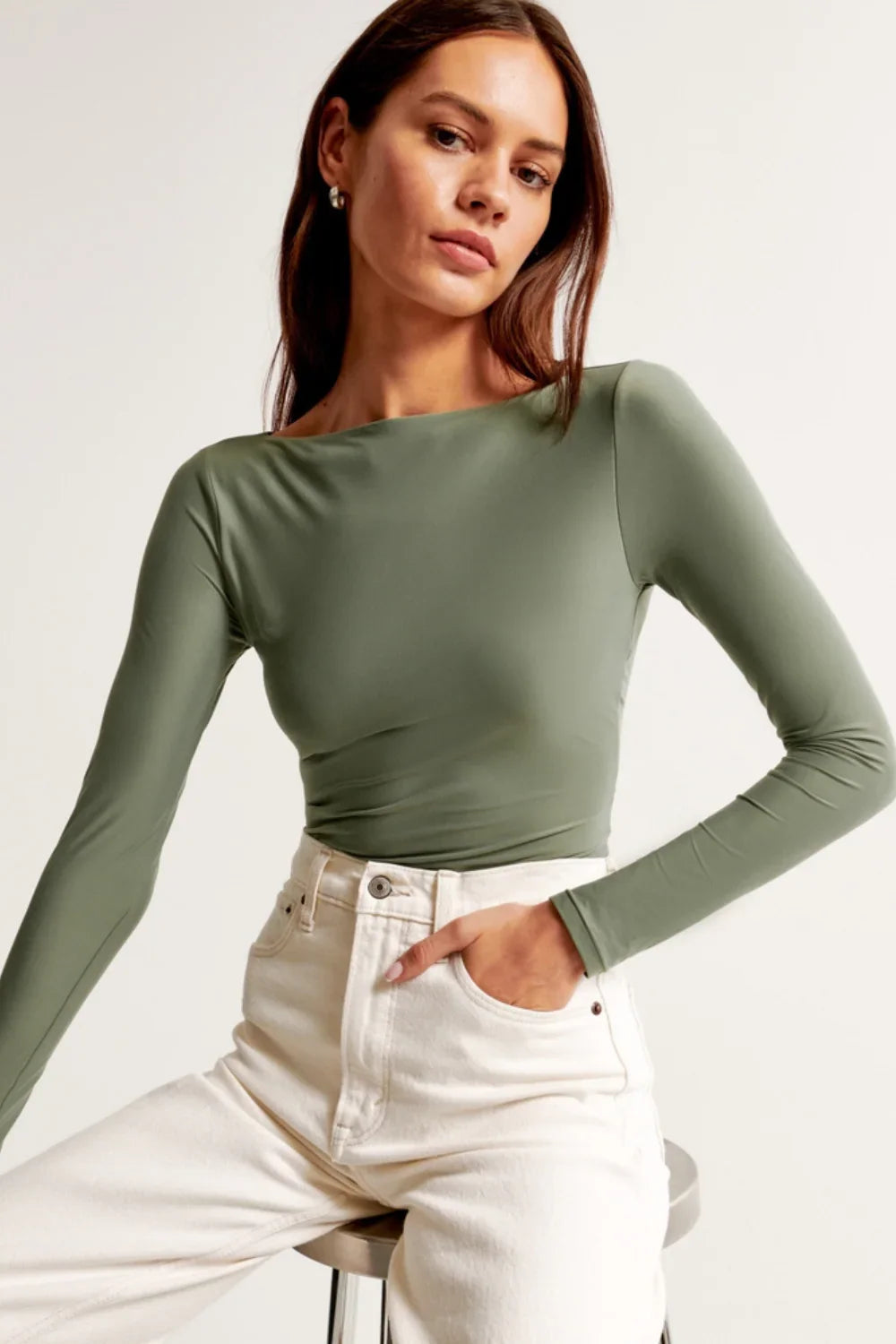 Blusa de Manga Larga para Mujer