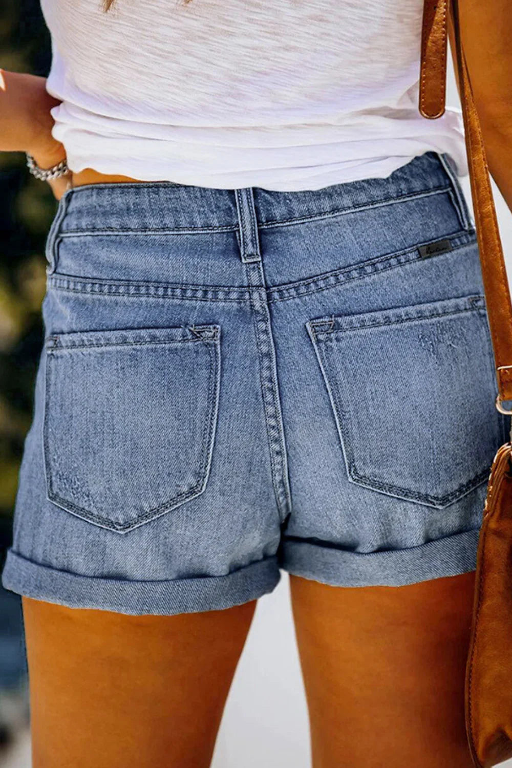Shorts Vaqueros Tropicales