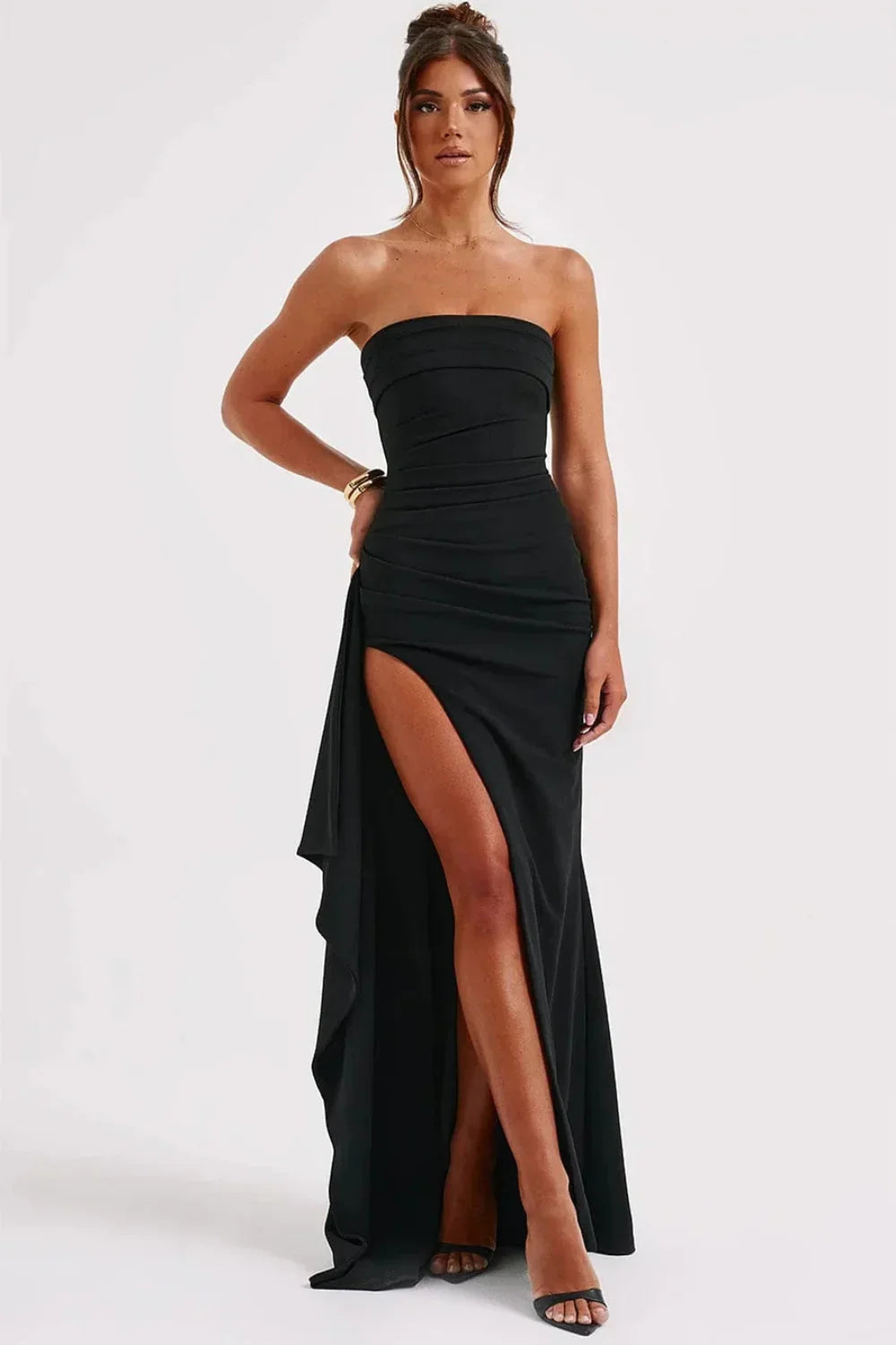 Largo Vestido con Abertura