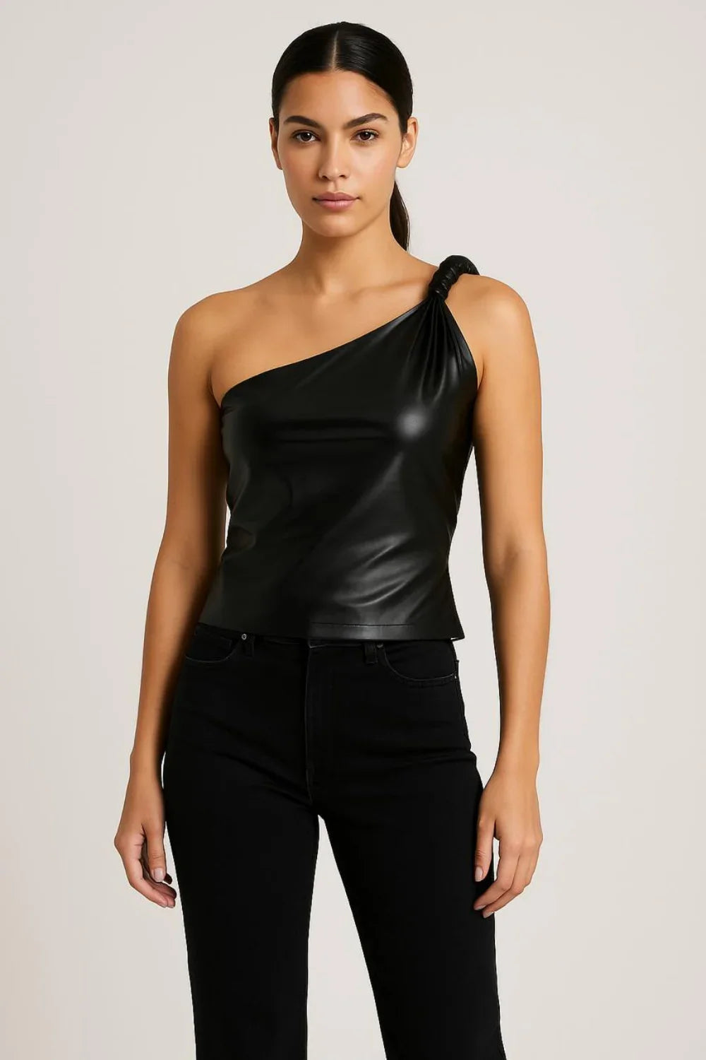 Blusa de Ombro Único Paris
