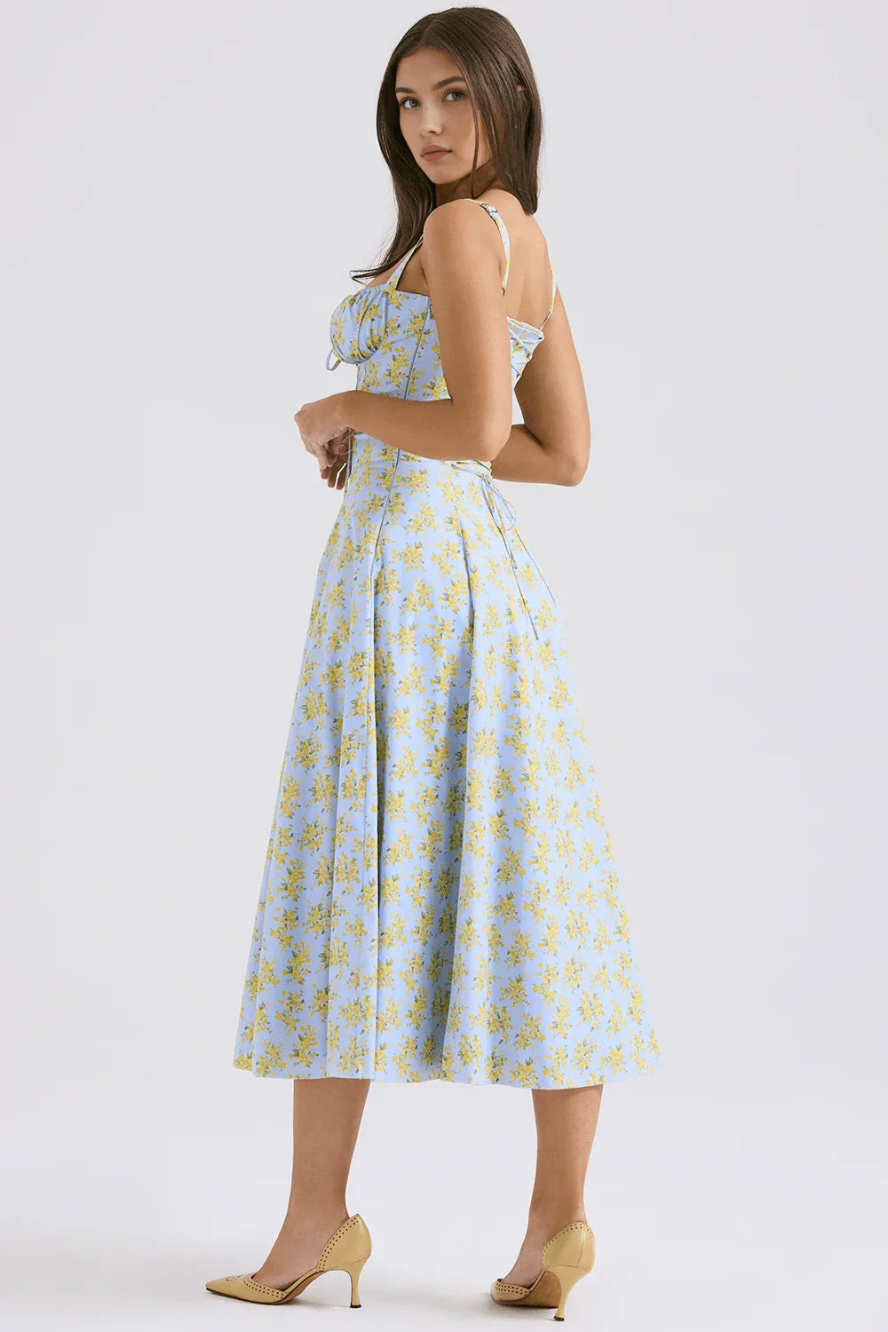 Vestido Midi Floral
