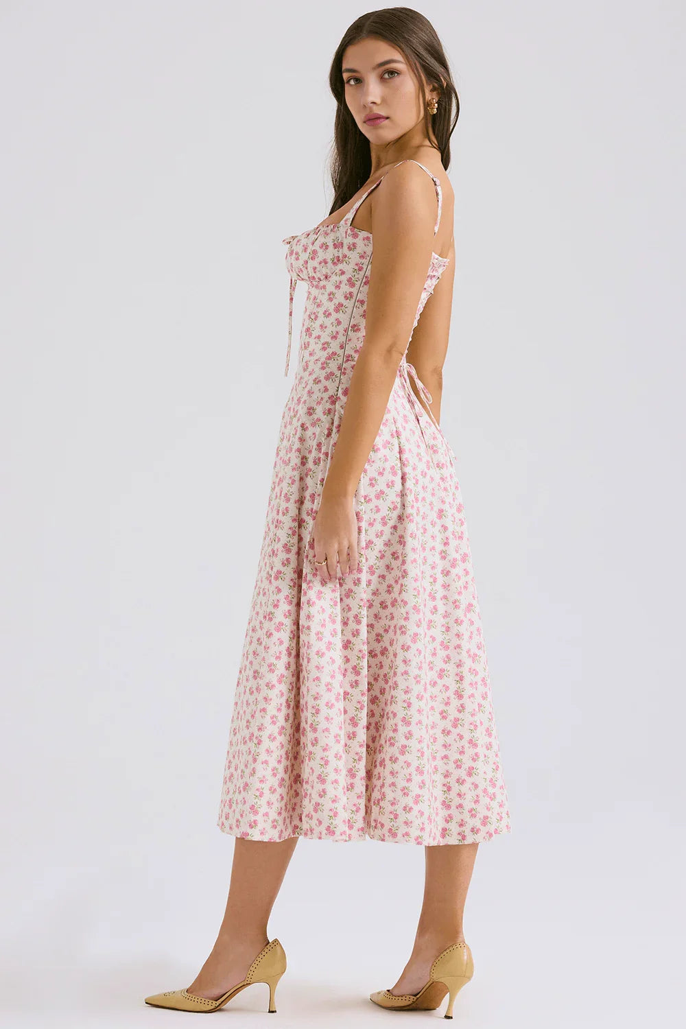 Vestido Midi Floral