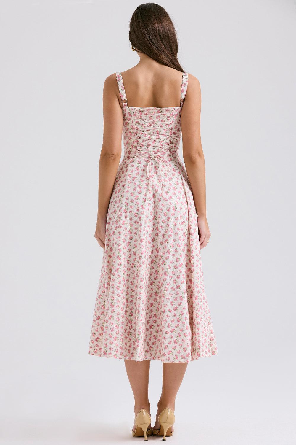 Vestido Midi Floral
