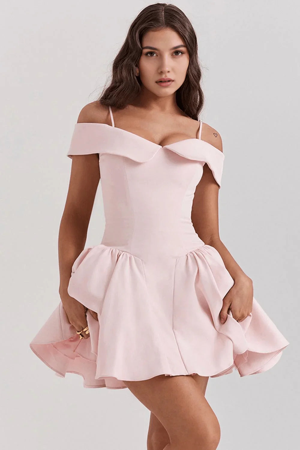 Vestido Corto Femenino Moldeador
