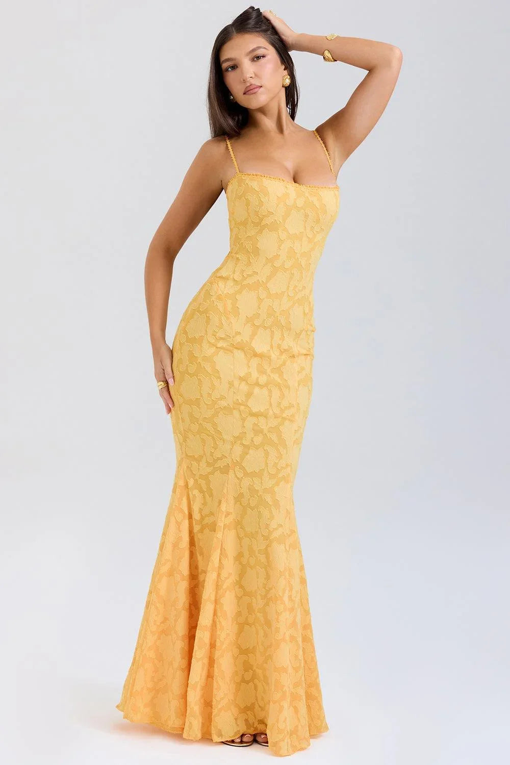 Vestido Bordado de Mariposa para Mujer