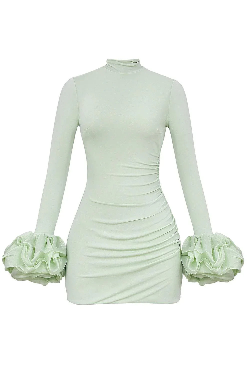 Vestido Corto Verde Esmeralda