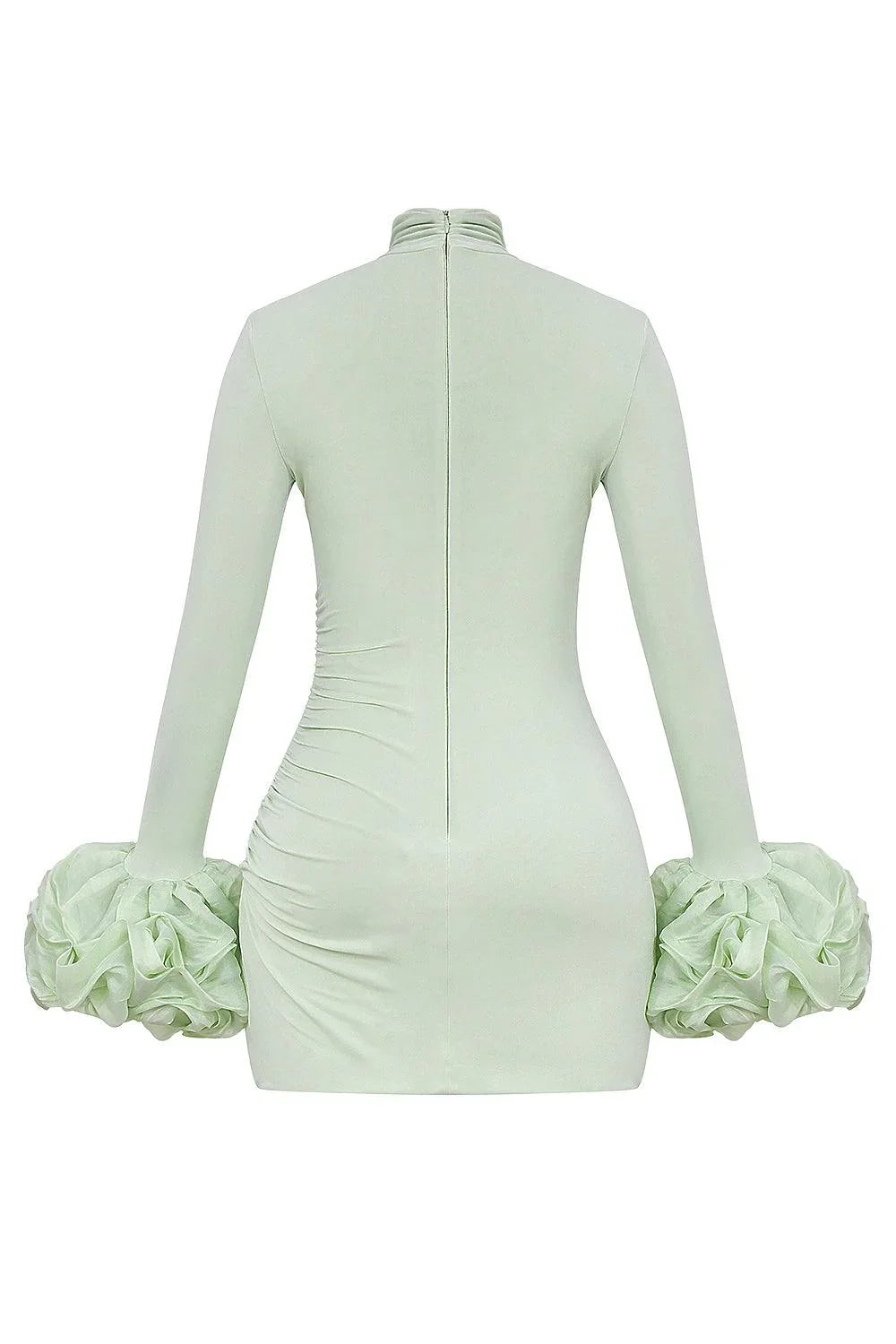 Vestido Corto Verde Esmeralda