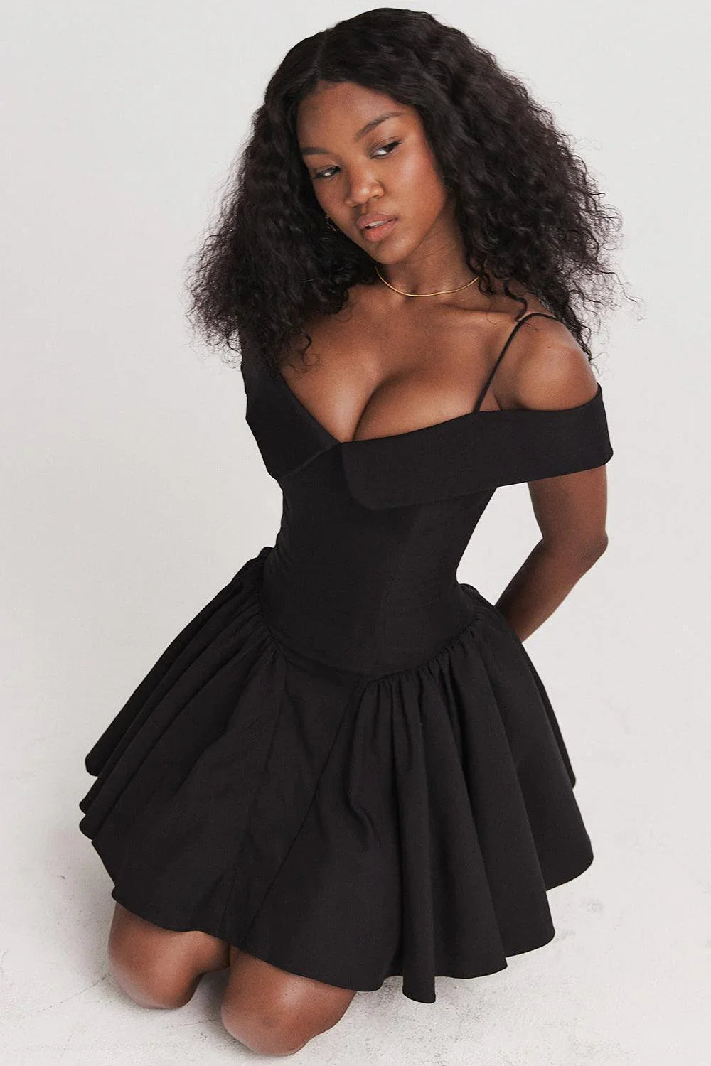 Vestido Corto Femenino Moldeador