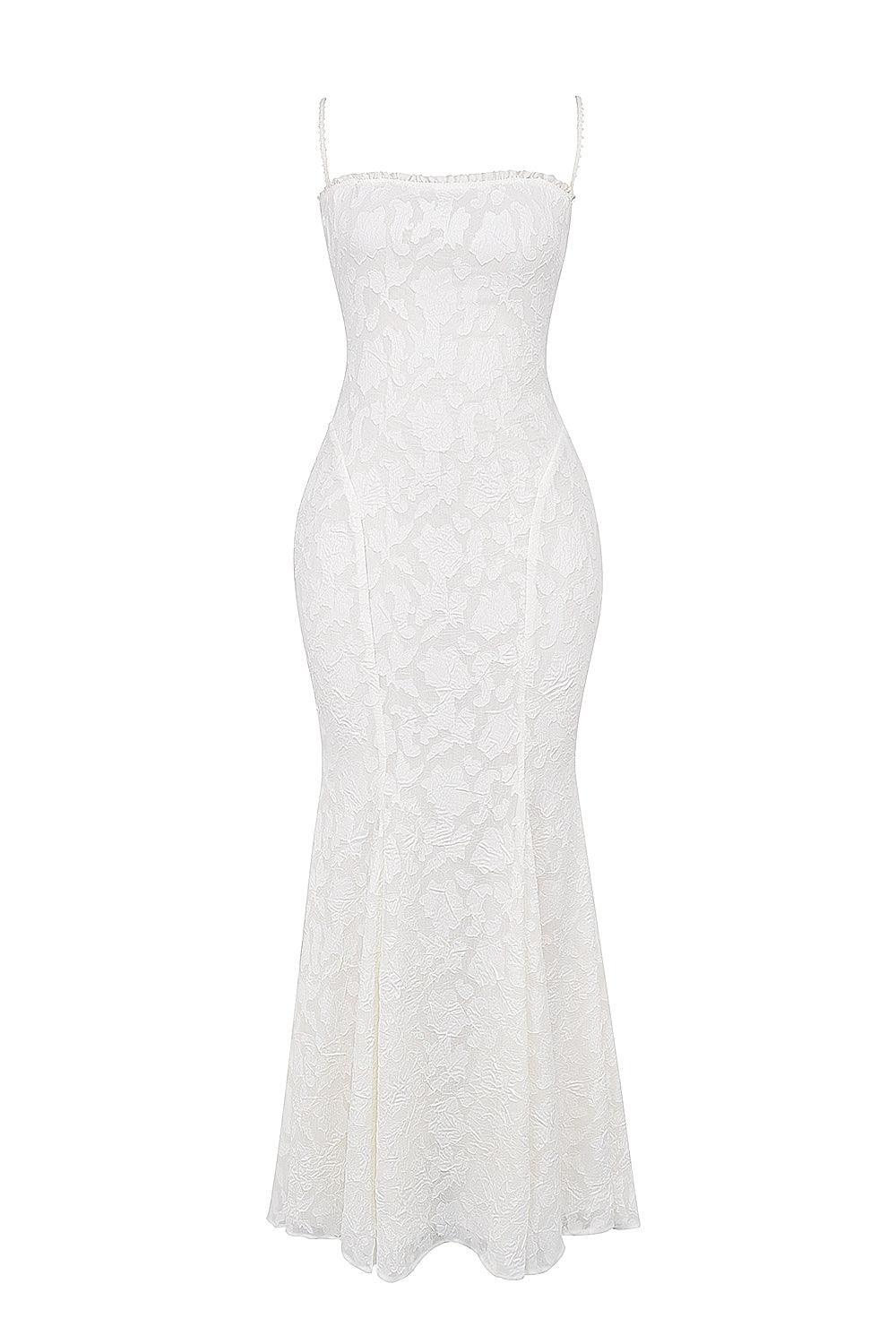 Vestido Largo Bordado para Mujer
