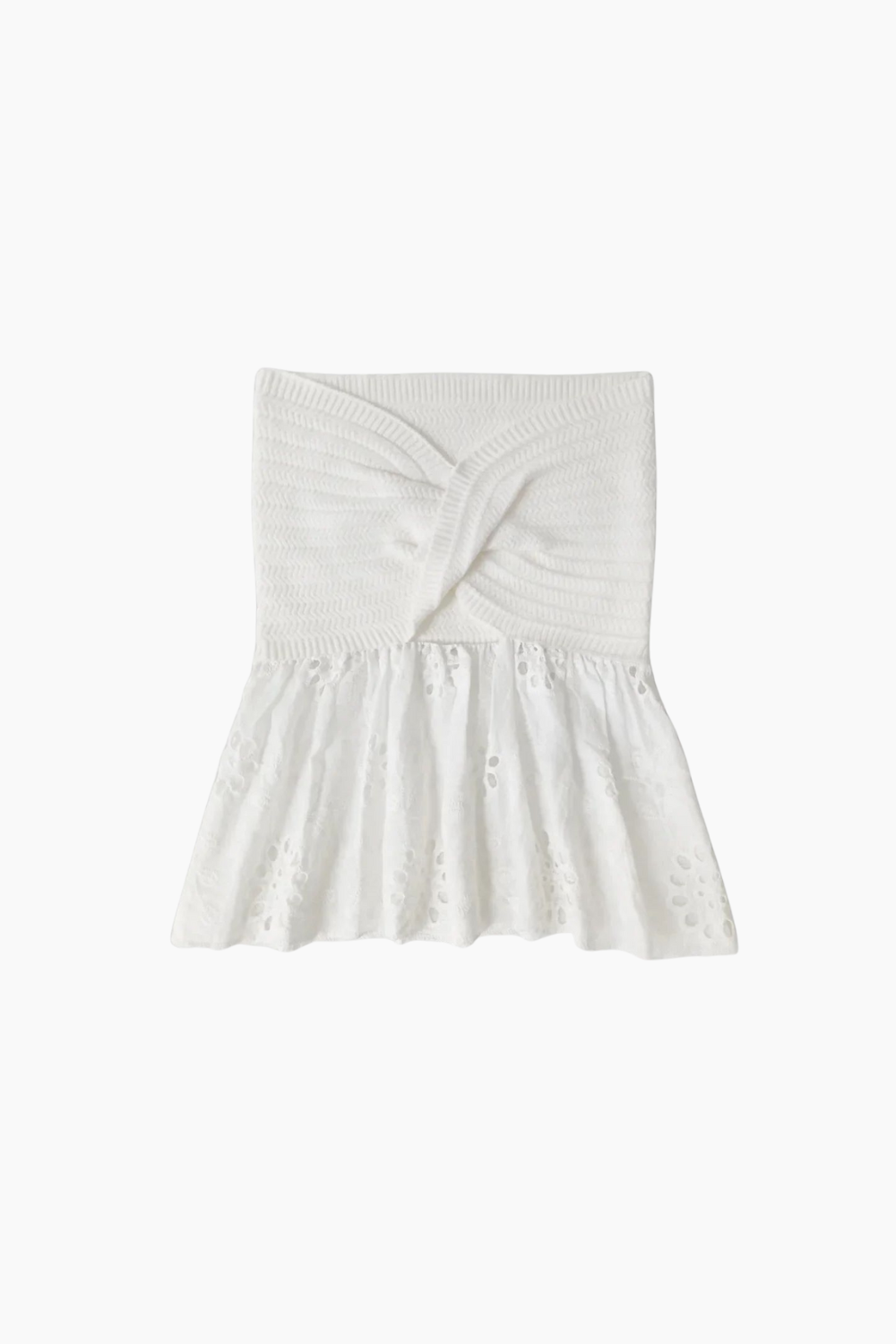 Top Bordado Blanco