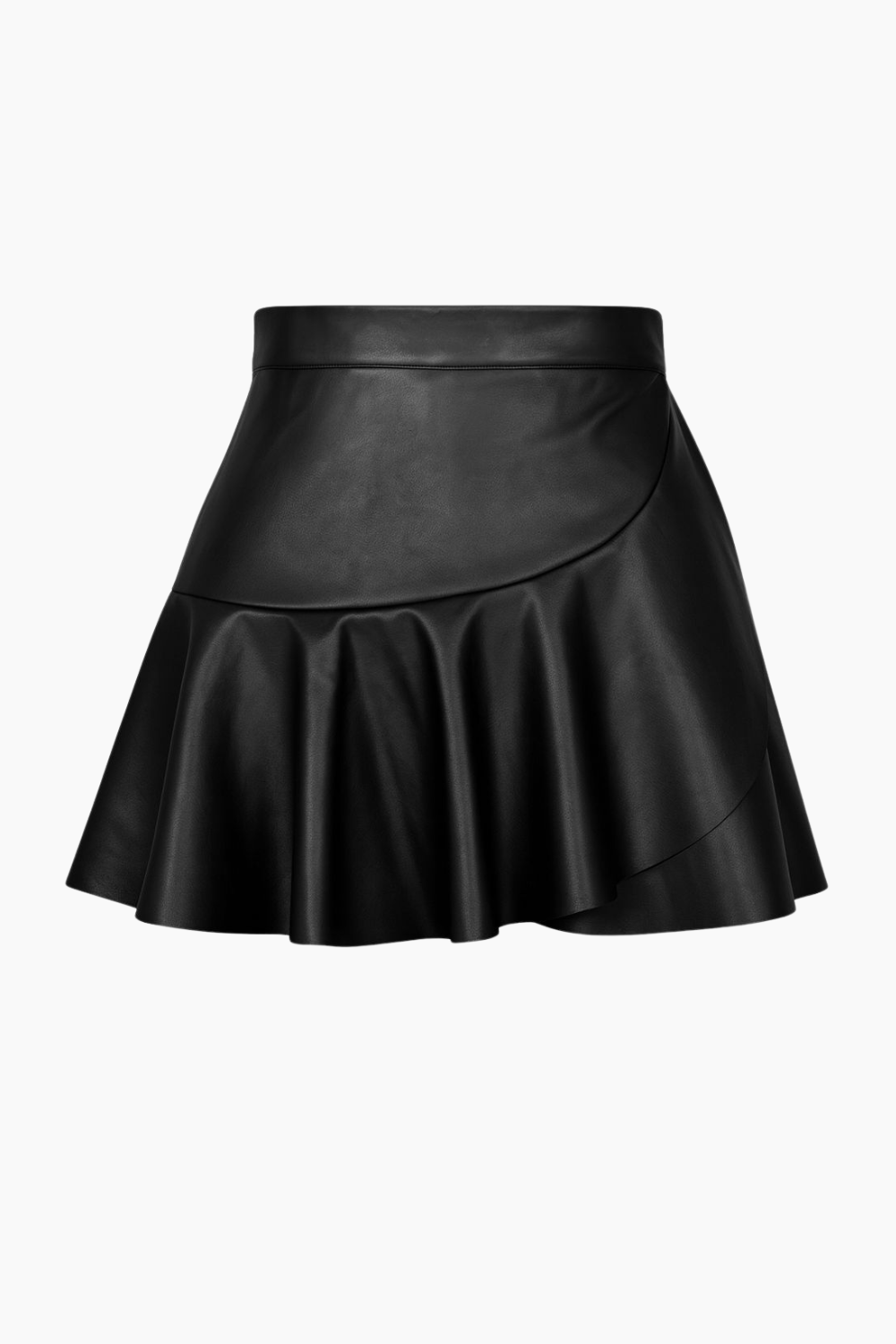 Mini Falda de Cuero para Mujer