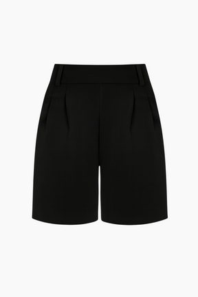 Pantalones Cortos de Piel Sintética.