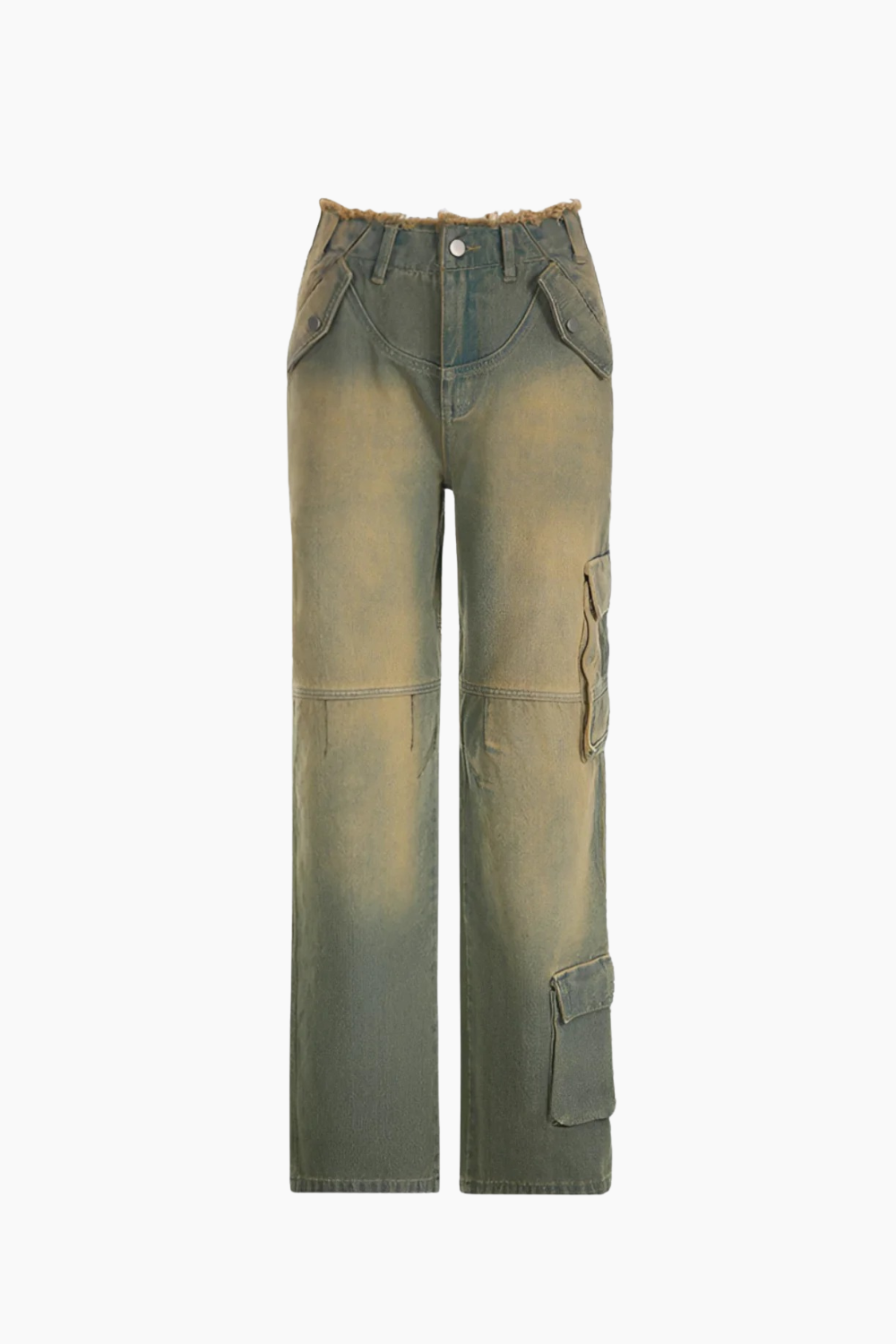 Vaqueros Retro Anchos de Mujer