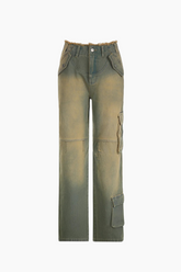 Vaqueros Retro Anchos de Mujer
