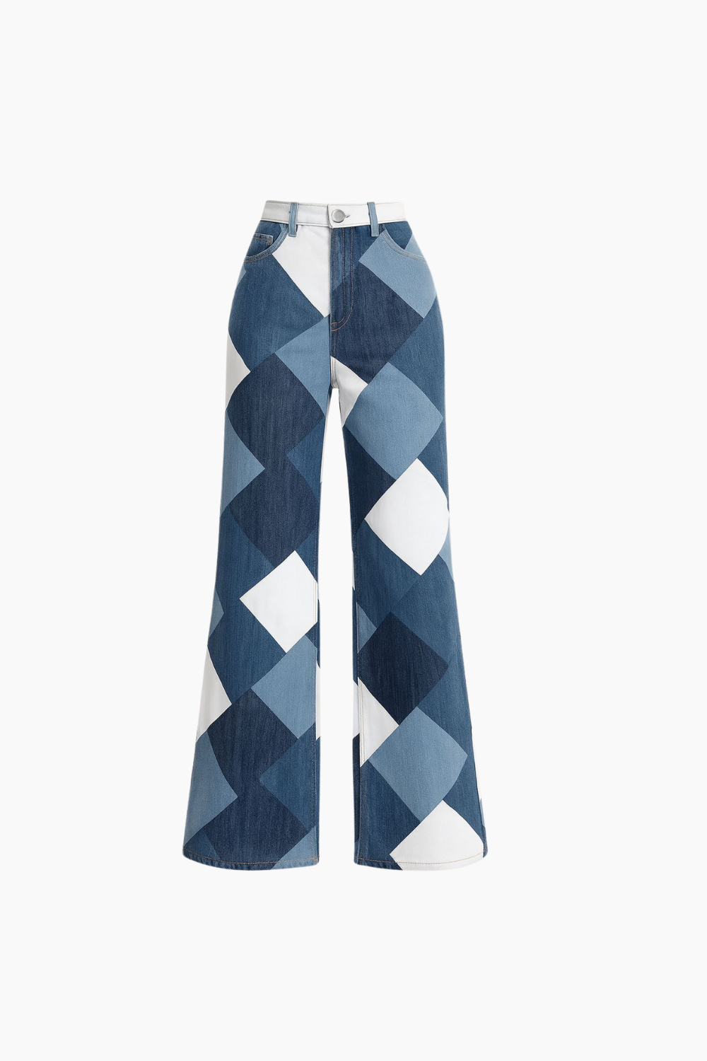 Jeans Geométricos para Mujer