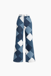 Jeans Geométricos para Mujer