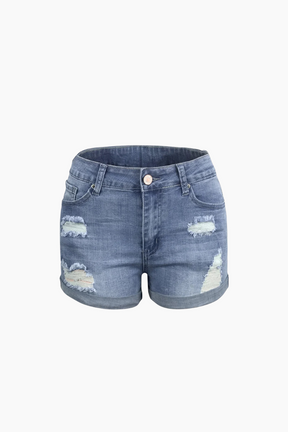 Shorts Vaqueros Tropicales