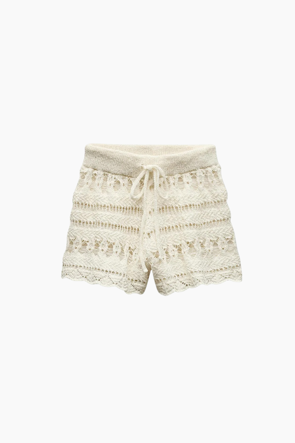 Pantalones cortos de punto para mujer