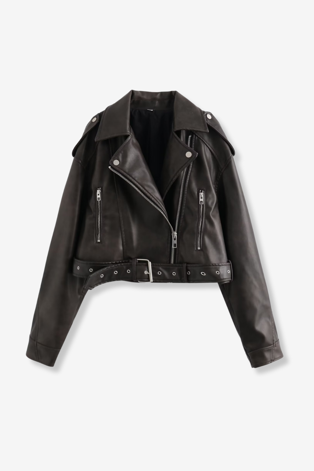Chaqueta de Cuero para Mujer | Estilo Retro Premium