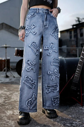 Vaqueros Old Rock para Mujer