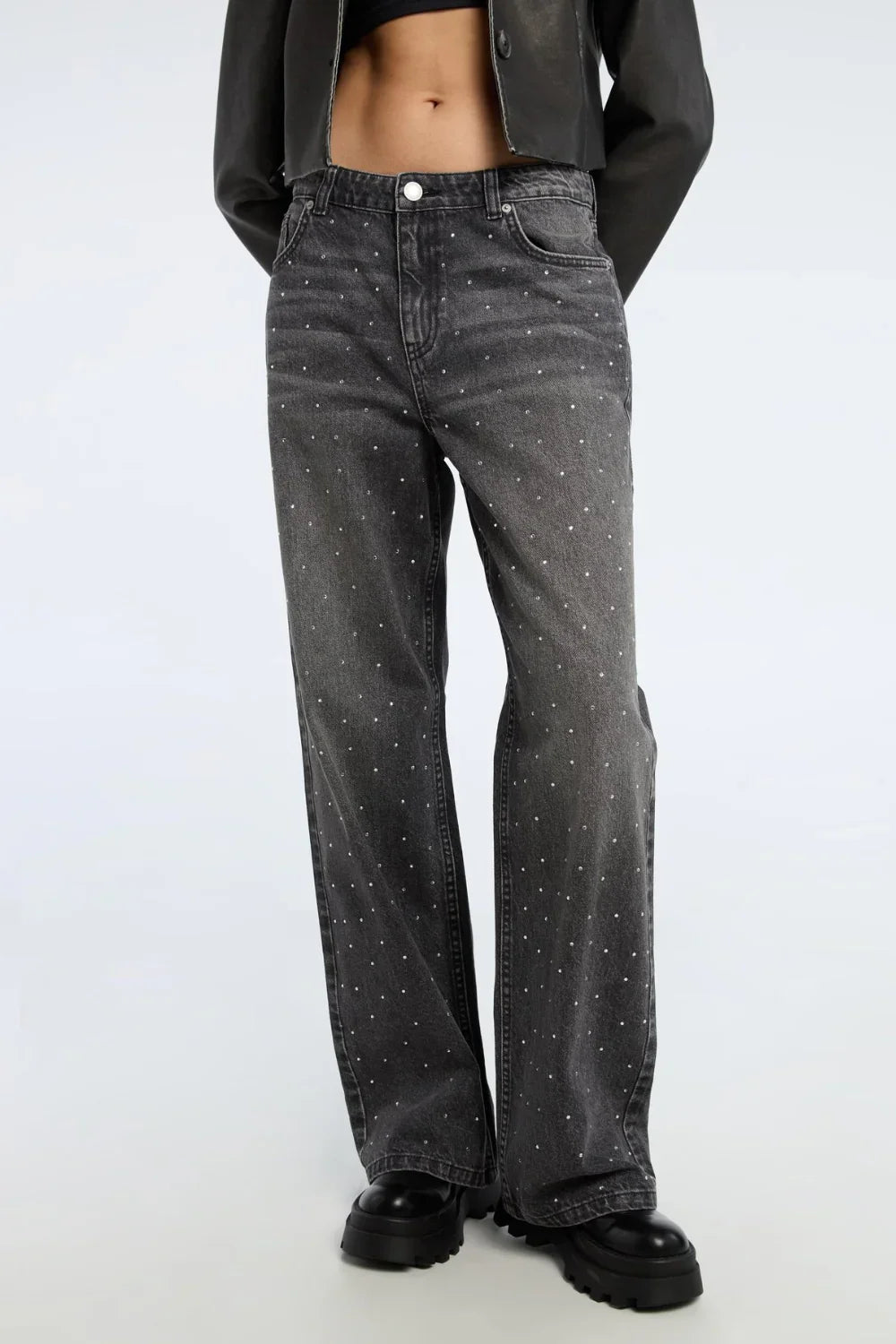 Pantalones de Purpurina para Mujer