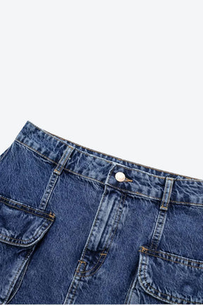 Falda Vaquera Denim para Mujer