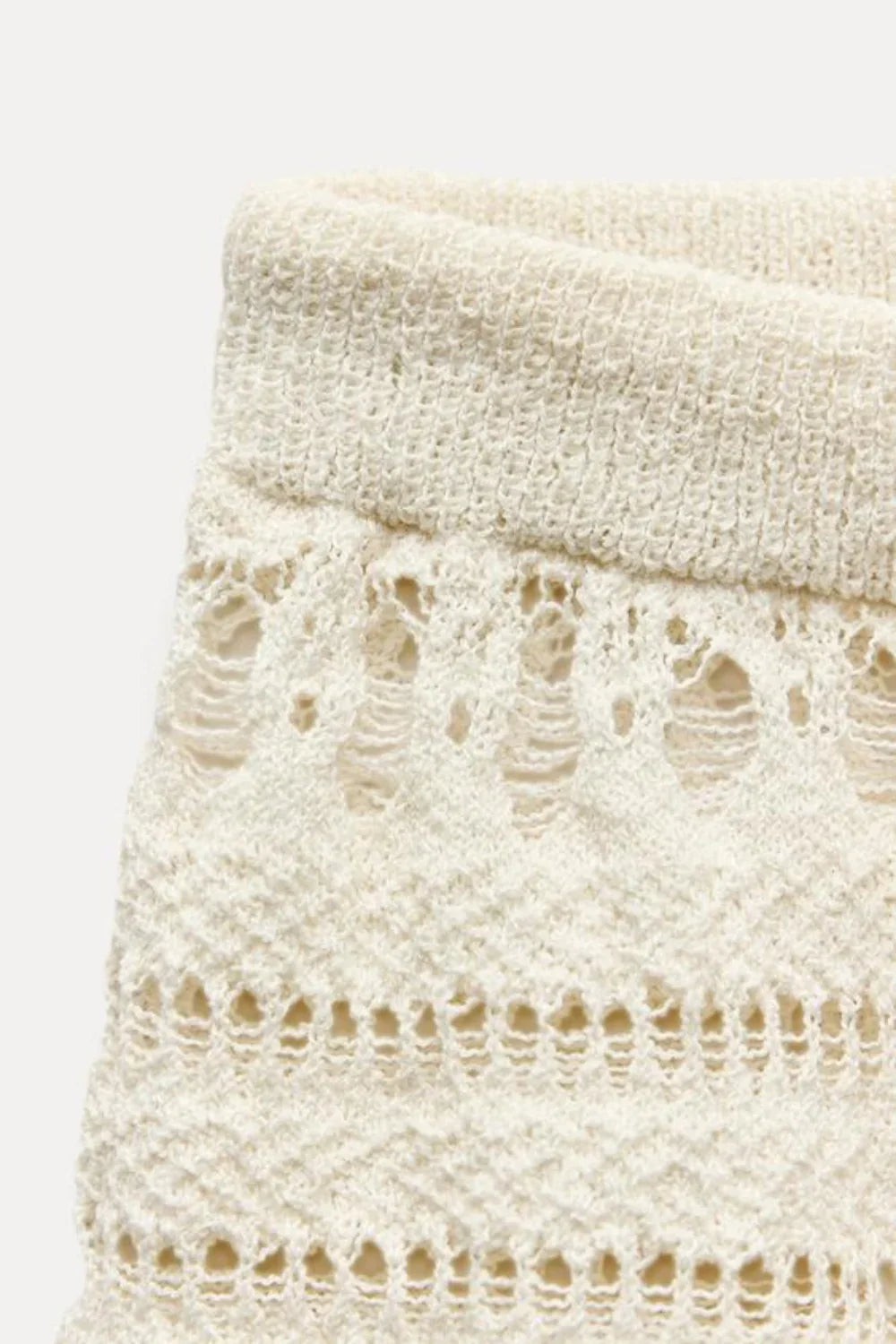 Pantalones cortos de punto para mujer