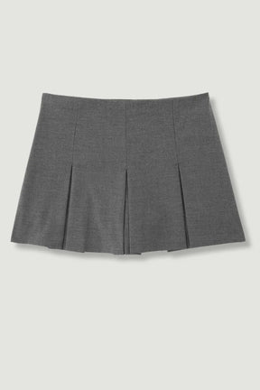 Falda Corto Plisada para Mujer