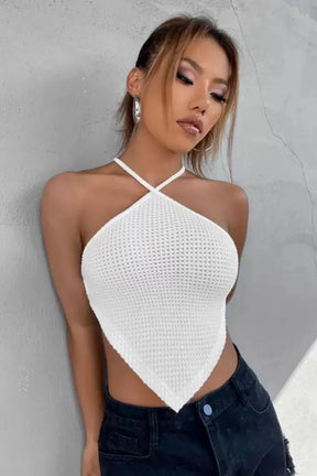 Top de Mujer con Bordado de Punto