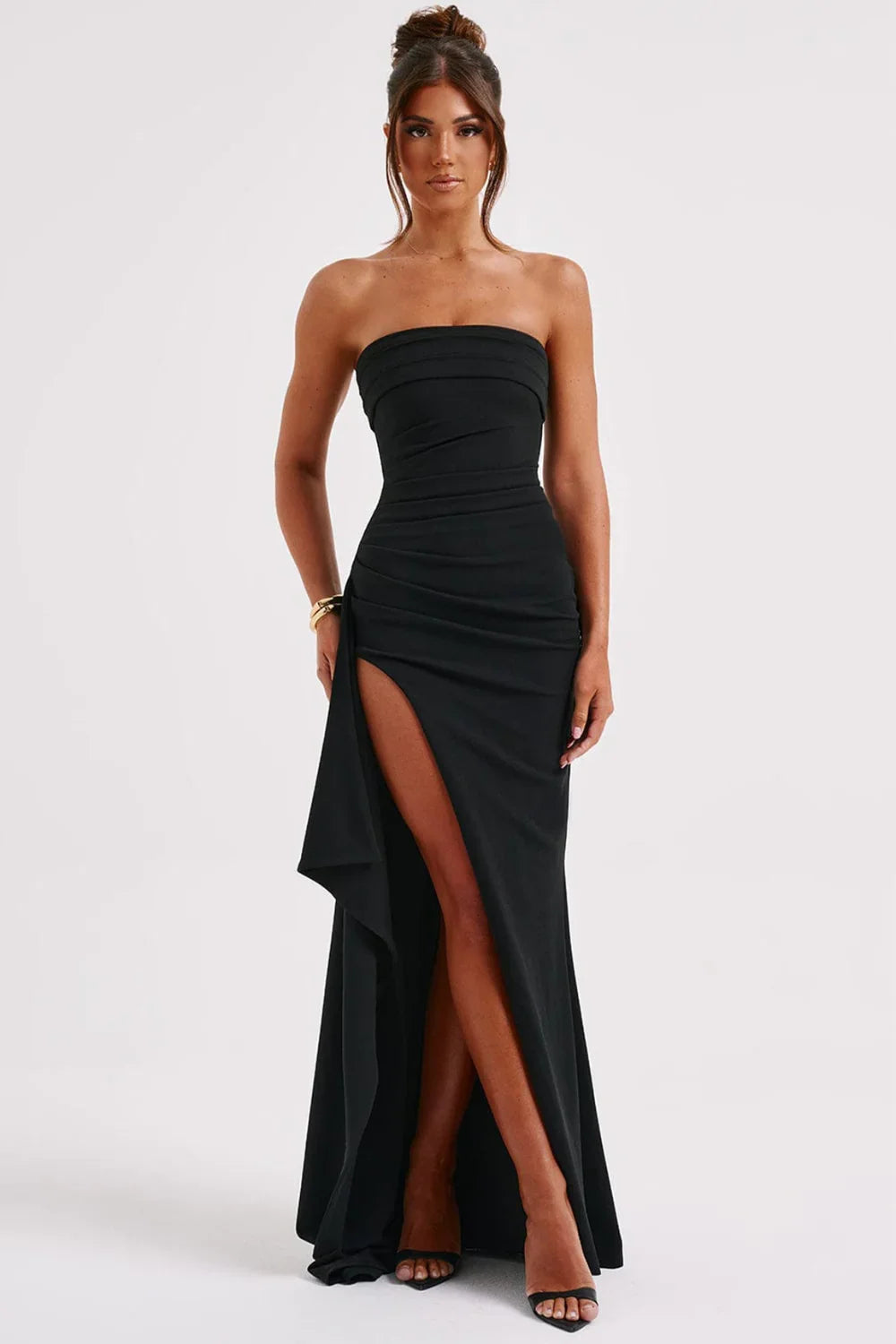 Largo Vestido con Abertura
