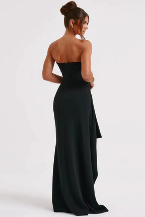Largo Vestido con Abertura