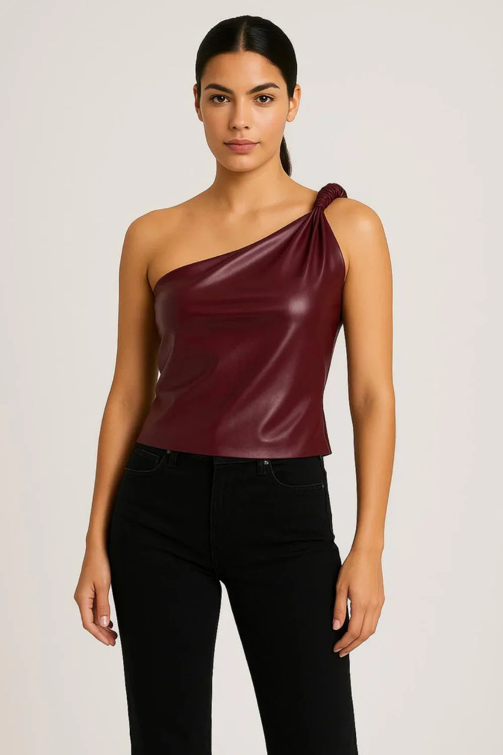 Blusa de Ombro Único Paris