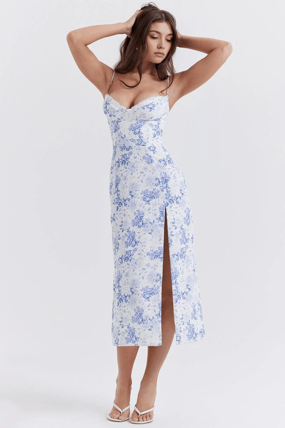 Vestido Midi de Tirantes