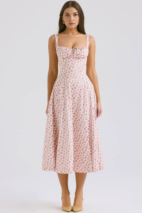 Vestido Midi Floral