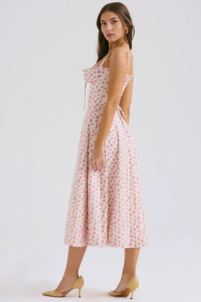 Vestido Midi Floral