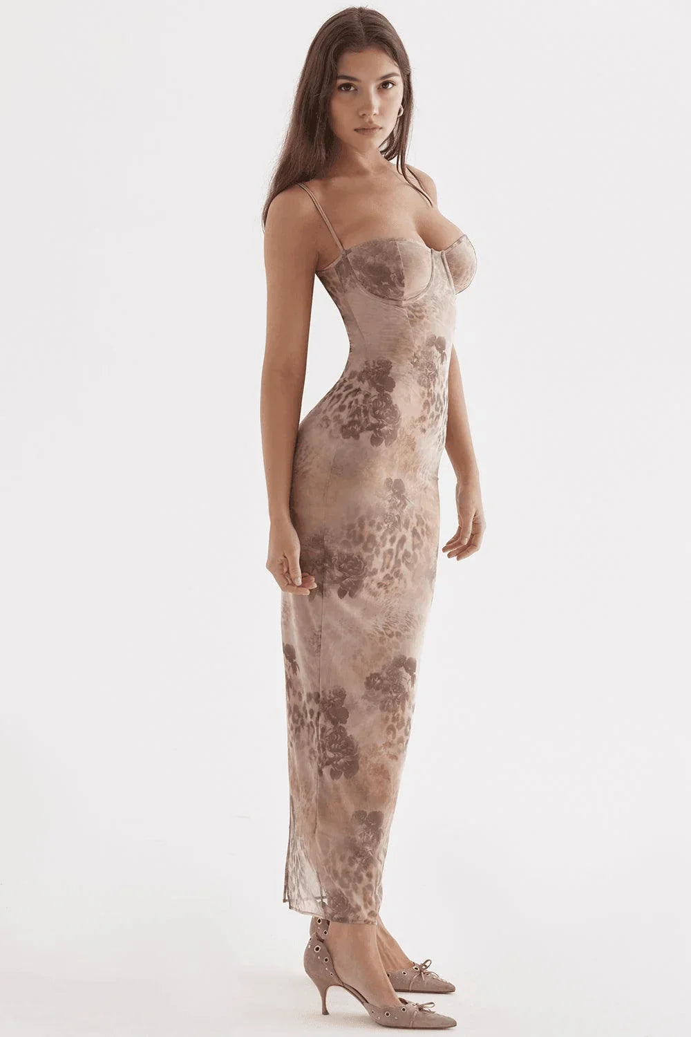 Largo Vestido Femenino Savana