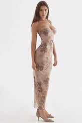 Largo Vestido Femenino Savana