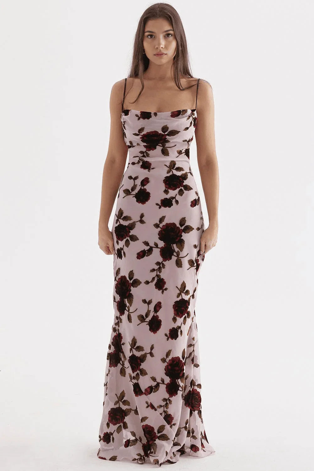 Largo Vestido Femenino Merci