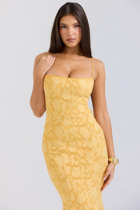Vestido Bordado de Mariposa para Mujer
